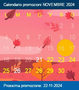 Calendario promozioni del mese